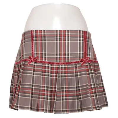 Skirt (Brown, Red, Multicolored) from Minga London Elastane, Polyester, Viscose