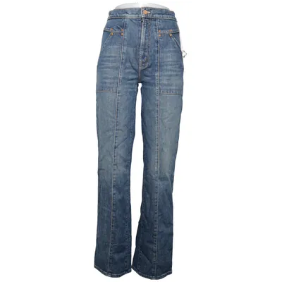 Jeans (Blå) från Mother Bomull, Elastan, Polyester