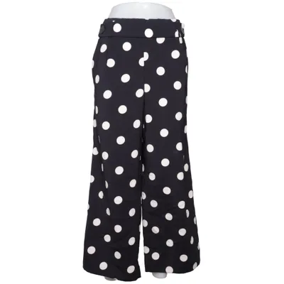 Palazzobyxor (Svart, Vit, Flerfärgad) från Zara Elastan, Polyester