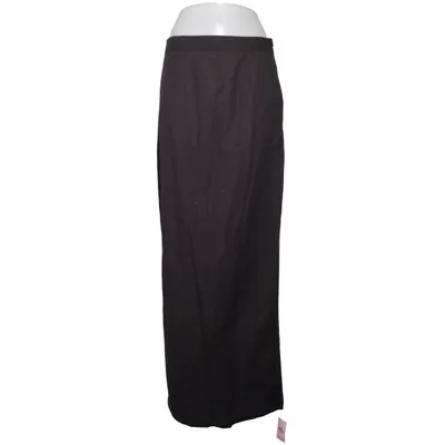 Långkjol (Svart) från PrettyLittleThing Tall Bomull, Linne