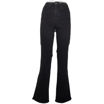 Jean (Noir) de Sa Coton, Élasthane, Polyester