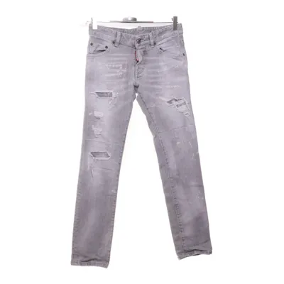 Jeans (Grå) från Dsquared2 Bomull, Elastan