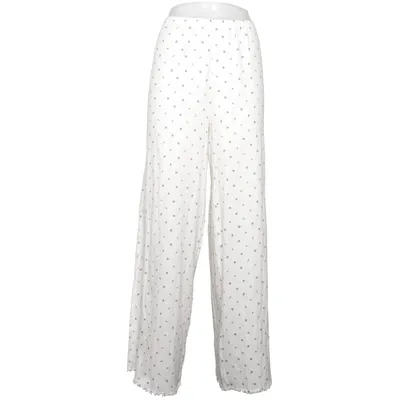 Pyjamasbyxor (Vit, Blå) från Lindex Bomull