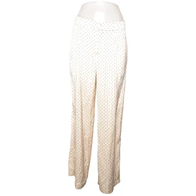 Byxor (Beige, Svart) från Lindex Polyester