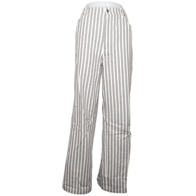 Jeans (Vit, Grå) från Claire Rose x NA-KD Bomull, Polyester