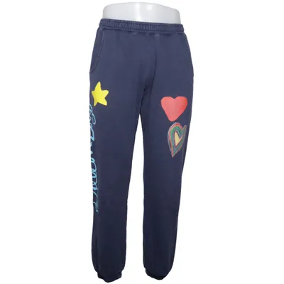 Mjukisbyxor (Blå, Flerfärgad) från Kids Worldwide Ekologisk bomull, Återvunnen bomull