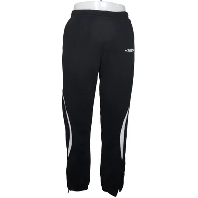 Träningsbyxor (Svart, Vit) från Umbro Bomull, Polyester