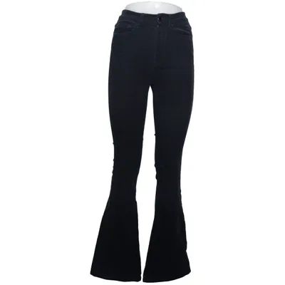 Corduroy pants (Black) from Massimo Dutti Acrylic, Elastane