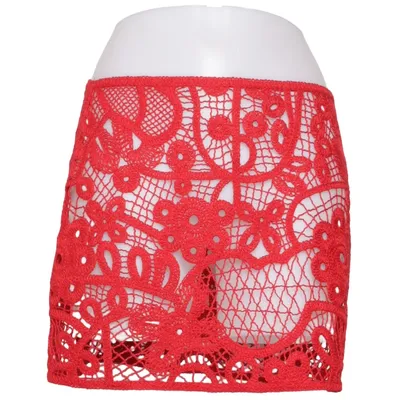 Kjol (Röd) från H&M Polyester