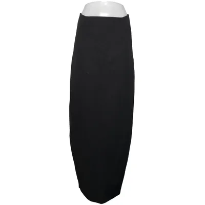 Maxi nederdel (Sort) fra Khaite Bomuld, Cupro, Polyester