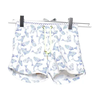 Zwemshort (Wit, Blauw, Geel) van Sunuva Elastaan, Polyamide, Gerecycled polyester