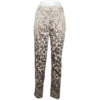 Bukser (Guld, Sort, Brun) fra Giambattista Valli Metallfiber, Polyamid, Polyester