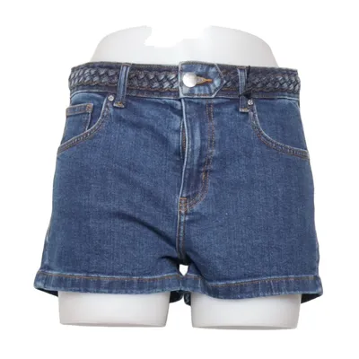 Jeansshorts (Blå) från Never Denim Elastan, Återvunnen bomull