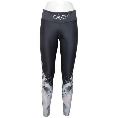 Sports tights (Black, Multicolored) from Gavelo Elastane, Recycled polyester