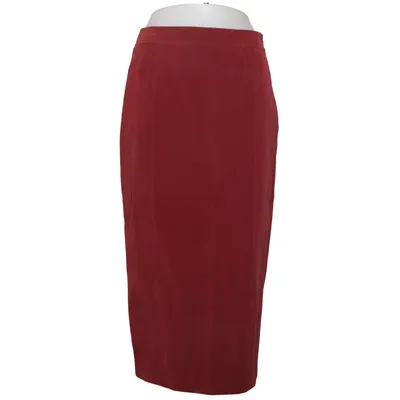Pennkjol (Faux Suede Midi Skirt) från NA-KD Elastan, Polyester