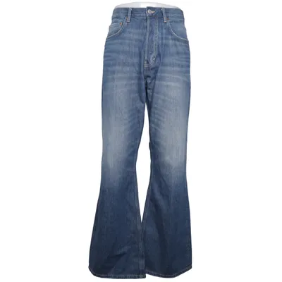 Spijkerbroek (Time Loose Bootcut Jeans) van Weekday Katoen