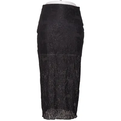 Skirt (Black) from Gina Tricot Elastane, Polyamide