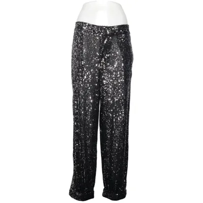 Byxor (Svart) från Zara Elastan, Polyester