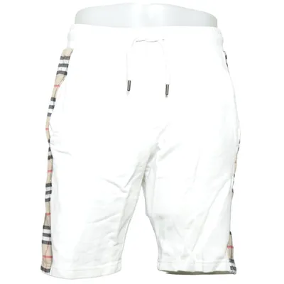 Mjukisshorts (Vit, Beige, Flerfärgad) från Burberry Bomull
