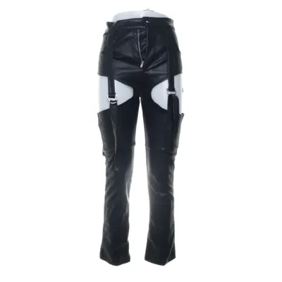 Byxor (Cut-Out Of My Way Faux Leather) från Nasty Gal Bomull, Polyuretan