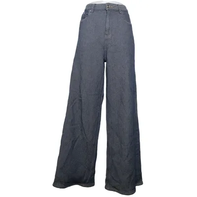 Jeans (Blå, Vit) från Ganni Bomull