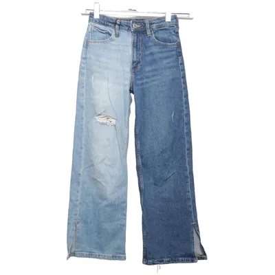 Jeans (Blå) från H&M Bomull, Elastan