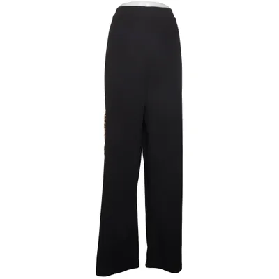 Palazzobukser (Sort, Flerfarvet) fra DNY Elastan, Polyester