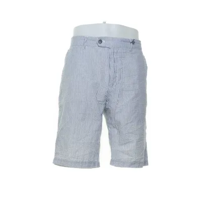 Shorts (Blue, White) from Gianni Feraud Cotton, Polyester