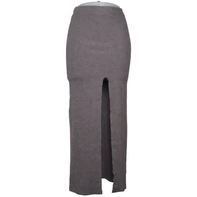 Kjol (Grå) från ASOS Design Bomull, Elastan, Polyester