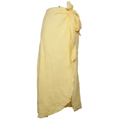 Omlottkjol (Gul) från NA-KD Polyester