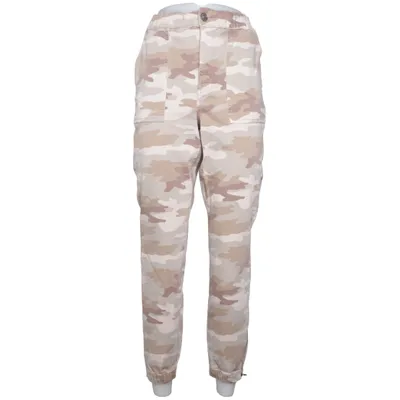 Träningsbyxor (Beige, Flerfärgad) från American Eagle Bomull, Elastan, Polyester, Viskos