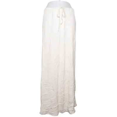Långkjol (Sleek Linen Skirt) från Nelly Linne, Viskos