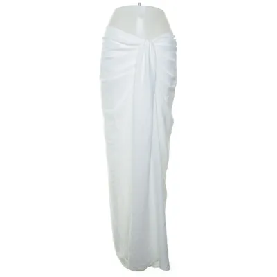 Långkjol (Vit) från NA-KD Elastan, Polyester