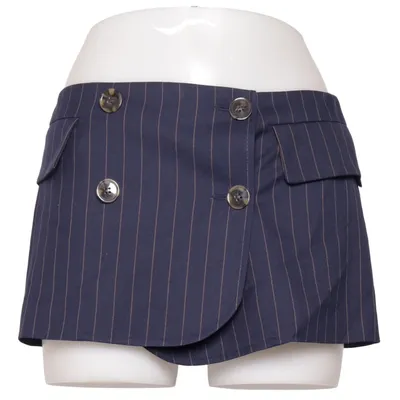 Rok (Blauw) van Baum Und Pferdgarten Acetaat, Elastaan, Gerecycled polyester, Viscose