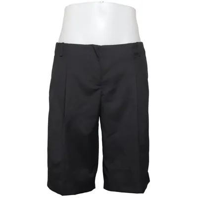 Trekvart bukser (Sort) fra Monki Elastan, Polyester, Viscose