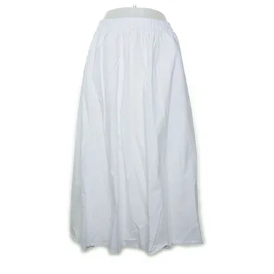 Långkjol (Vit) från KappAhl Bomull