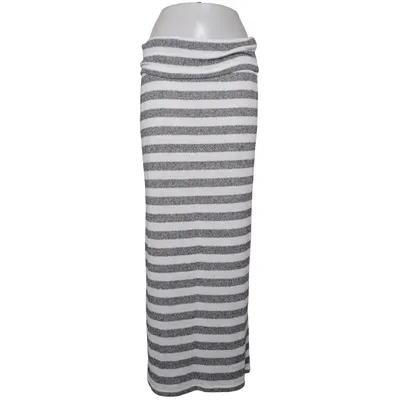 Långkjol (Grå, Vit) från PrettyLittleThing Bomull, Polyester, Viskos