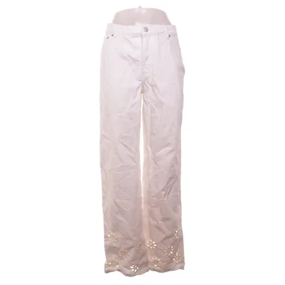 Jeans (Hvid) fra NA-KD Bomuld