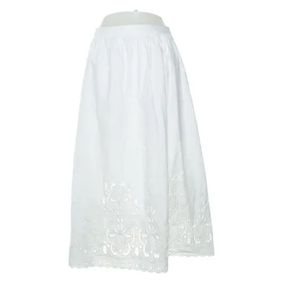 Rok (Broderie Anglaise Midi Skirt) van NA-KD Katoen