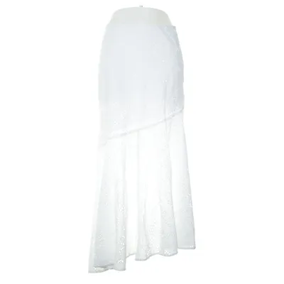 Långkjol (Vit) från Lindex