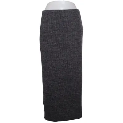 Jupe (Gris) de Mango Élasthane, Polyester, Viscose