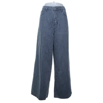 Jeans (Blue, White) from Dazy Less Cotton, Polyester, Viscose