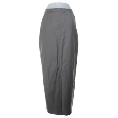 Maxi nederdel (Beige) fra Maire Lou Elastan, Uld, Genanvendt polyester