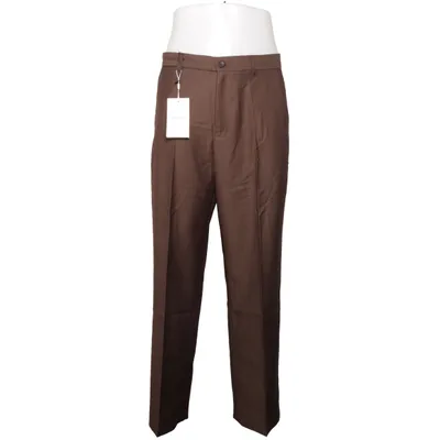 Kostuumbroek (Bruin) van Les Deux Katoen, Elastaan, Polyester, Viscose