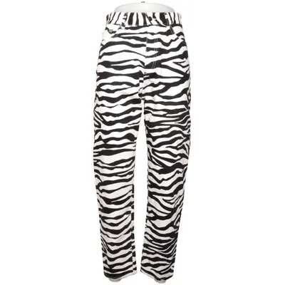 Jeans (Black, White) from The Attico Cotton