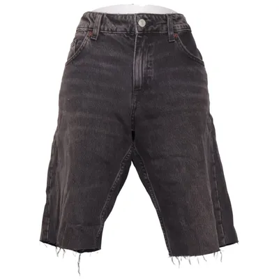 Denim shorts (Gray) from Zara