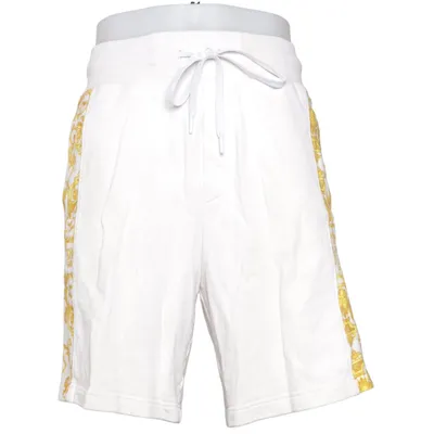 Mjukisshorts (Vit, Flerfärgad) från Versace Jeans Couture Bomull, Elastan, Polyester