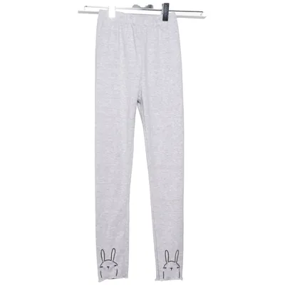 Leggings (Grå) från Shein Bomull, Elastan