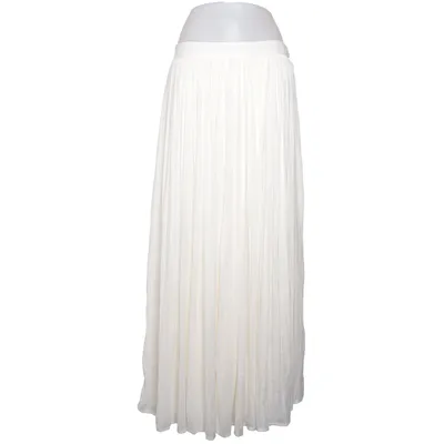 Långkjol (Vit) från Gina Tricot Polyester