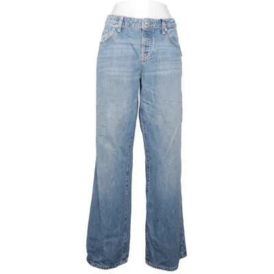 Spijkerbroek (Blauw) van Free People Katoen